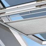 וילון הצללה עם קפלים